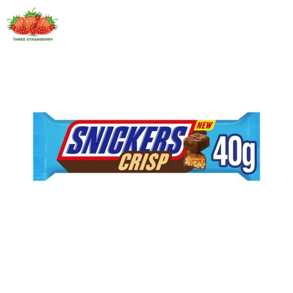 Snickers crisp chocolate 40gm bar