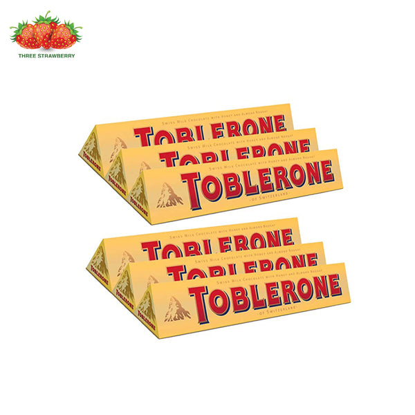 Toblerone Milk Chocolate 6 X 100GM