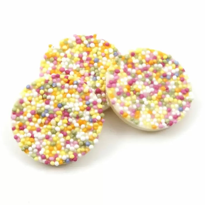 Alma White Chocolate Skiffle Discs