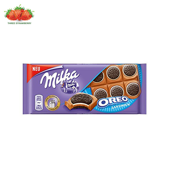 Milka Oreo Sandwich Chocolate 92gm Bar