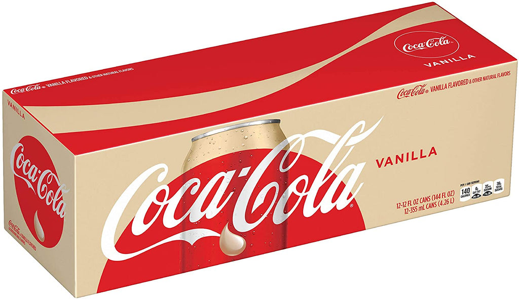 COCA COLA VANILLA 330 ML - CANDY BOXS – Candyboxs