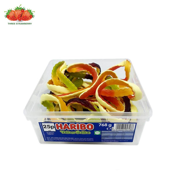 Haribo Yellow Bellies 25p Tub 768g