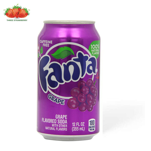 Fanta Grape Soda Can 355 ml