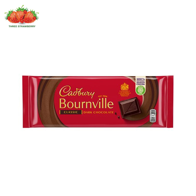Cadbury Bournville Classic Dark Chocolate Bar 100gm
