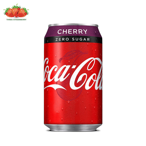 Coca Cola Cherry zero sugar 330 mL cans