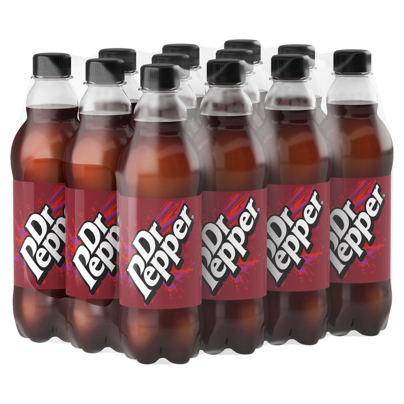 Dr Pepper Soft Drink Bottle 500 Ml