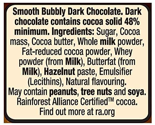 Aero Dark & Milk Chocolate Sharing Bar, 90gm