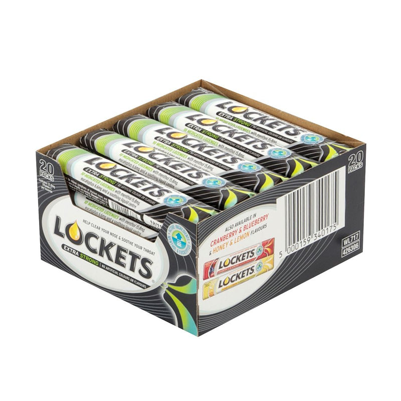 Lockets Extra Strong Lozenges