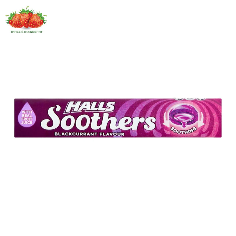 Halls Soothers Blackcurrant Juice Sweets 45g