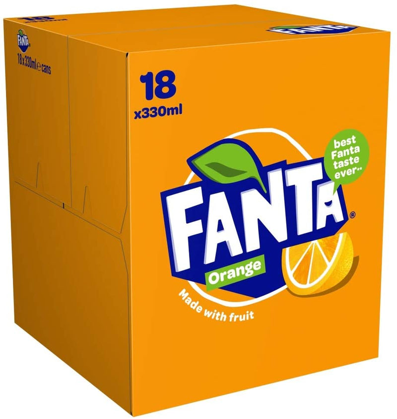 Fanta Orange 330ml Cans