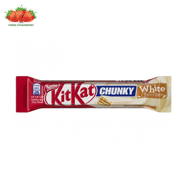 Nestle kitkat chunky white chocolate 40gm bar