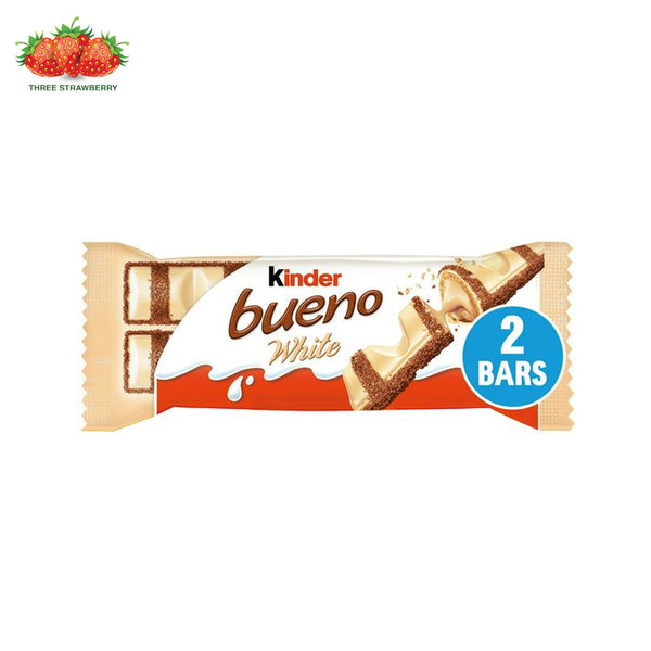 Kinder bueno white chocolate 2 bars 43gm