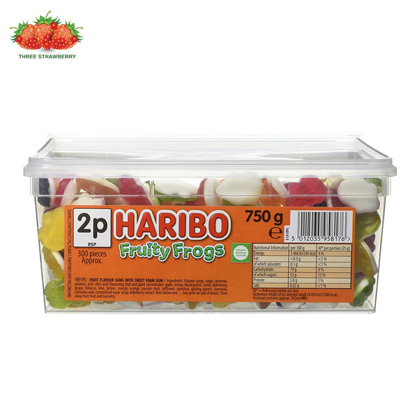 Haribo Fruity Frogs Sweets 750g