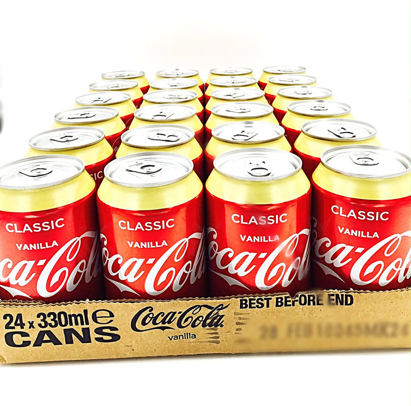 Coca Cola Classic Vanilla  330ml can