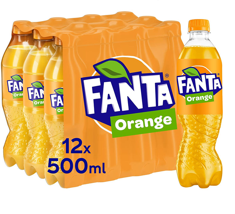 Fanta Orange 500ml Bottles