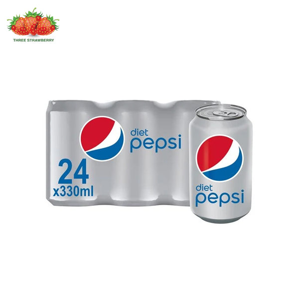 Pepsi Diet 330ml (Pack of 24 x 330ml)