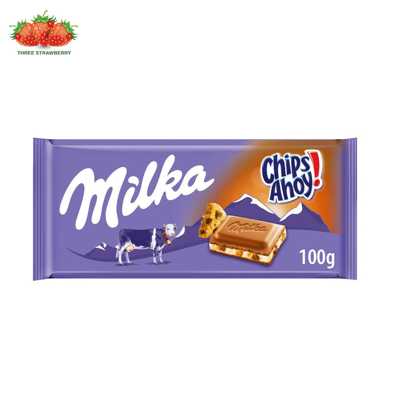 Milka Chips Ahoy! Chocolate 100gm bar